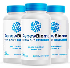 Renew Biome Skin and Gut – Advanced RenewBiome Skin & Gut Support Formula 180ct