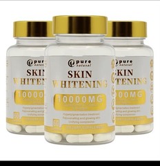 Pure Natural Skin Whitening 10000mg Glutathione & Collagen Dietary Supplement 60