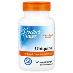 2 X Doctor’s Best, Ubiquinol , 100 mg, 60 Softgels