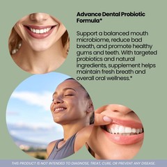 OxyDental Pro Oral Health Support Supplement Capsules Probiotics 1 Pack 60Ct