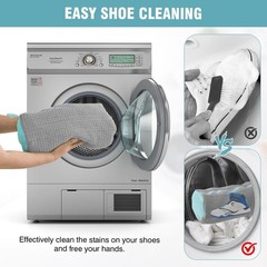 Shoe Washing Machine Bag, Shoe Laundry Bag for Washer and Dryer, Include Dry …