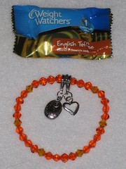 Weight Watchers Candy + Handmade Diet Tracker Bracelet – Summer Sun