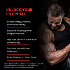 Keskara Raise Your Sword Male High Performance Supplement 90 Capsules 6 Bottles