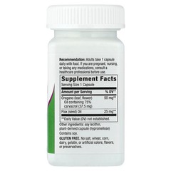 2 X Nature’s Way, Oregano Oil, Premium Blend, 60 Vegan Capsules (50 mg Per caps