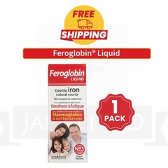 Vitabiotics Feroglobin Liquid B12 Iron Tonic 200ml Energy Support Health