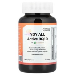 2 X YDY, All Active BQ10 With Quatrefolic�, 60 Tablets
