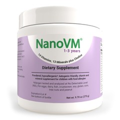 NanoVM 1 – 3 Years Pediatric Oral Supplement Unflavored 275 Gram Jar 1 Ct