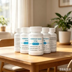 5XIVERMET Tablets for Person – 12mg,100 Tablets, 99% Purity Digestive Supplement