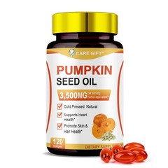 Premium Pumpkin Seed Oil & Saw Palmetto 3500mg | Hair & Immune | 150 Softgels