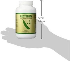 Lecithin Supplement – 200 Softgels of 1200mg to Support Digestion and Energy