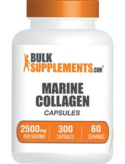 BulkSupplements Marine Collagen (Fish) Capsules – 2500mg Per Serving