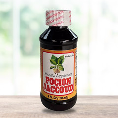 Menper Kola Nut Supplement Pocion Jaccoud – Herbal Formula, 4 fl oz (3-Pack)