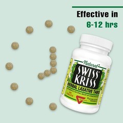 Swiss Kriss Herbal Laxative Tablets, Gentle & Natural Laxatives for Constipat…