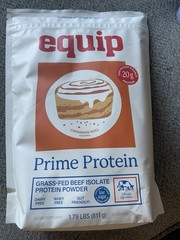 equip Prime Protein Grass-Fed Beef Isolate Powder Cinnamon Roll 1.79 lb