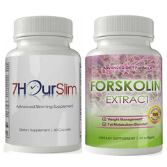 7Hour Slim Weight Management Supplement & Forskolin Extract Metabolism Support