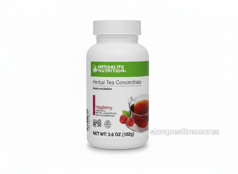 Herbalife herbal tea concentrate Raspberry/Peach/Original 3.6 oz