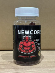 NEWCORE Testosterone Booster Gummies 60 Ct Gluten Free GMP