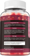 Nitric Oxide Booster Beet Root Gummies with L-Arginine, L-Citrulline, Grape Seed