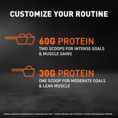 Body Fortress Whey Protein Strawberry 1.78lb 60g Protein Powder