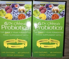 Dr. Ohhira’s Probiotics 60 Caps x 2 = 120 cap Exp 10-12/2028 Free Shipping