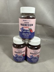 3 X MAV Nutrition Calming Magnesium Gummies for Kids – 60 gummies Exp 12/2026 V1