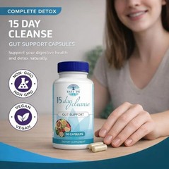 Raiz DE 15-Day Digestive Detox Gut Cleanse 2 PACK Natural Gentle Support 5 &7/27