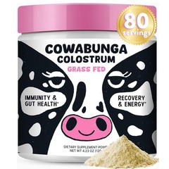 SonoHealth Cowabunga Colostrum – Premium, Pure Unaltered Colostrum Powder Su…