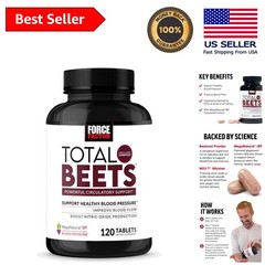 NO3-T Powered Total Beets – 120 Tablets for Enhanced Circulation & Heart Support