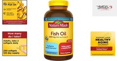 Gluten-Free Fish Oil Omega-3 Softgels 1000mg – Trusted Heart Health Support