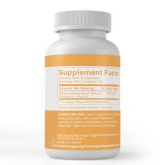 White Kidney Bean, (100 Capsules) Always Pure, No Additives Or Fillers, Lab V…