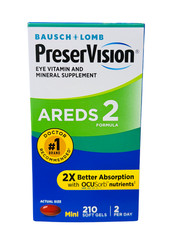 PreserVision Areds 2- 210 SoftGels for Eyes Exp. After 06/2025 + Free Shipping