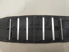 Men Waist Trainer Back Support Belt Weight Loss Body Shaper Corset Yoga Sport