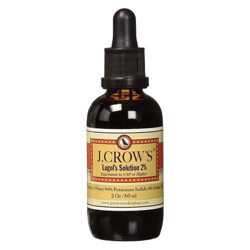 J.Crow’S Lugol’S Solution Of Iodine 2% 2Oz