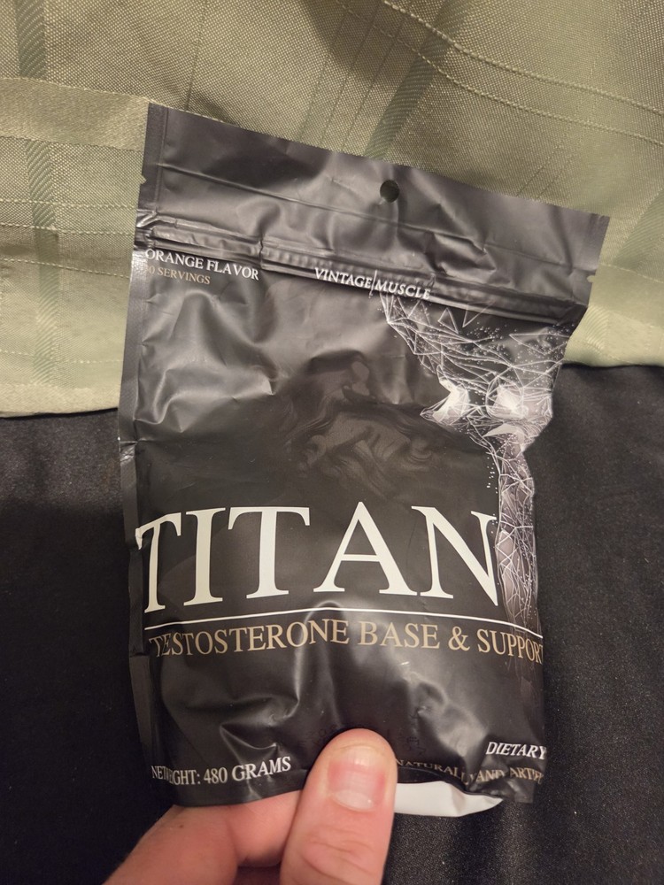 Titan🔱 Natty Test Base Blend 4 Optim. Strength/muscle Gains By Vintage Muscle💪