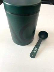 AG1 Athletic Greens EMPTY Metal Canister with Metal Scoop