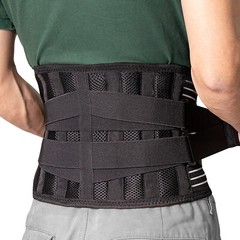 Men Waist Trainer Back Support Belt Weight Loss Body Shaper Corset Yoga Sport