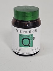 The Nue Co Q10 Supplement CO-Enzyme Vegan 30 Capsules EXP 6/27