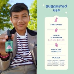JoySpring Kids’ Liquid Cleanse – Natural Digestive Health Support – 1 oz NEW
