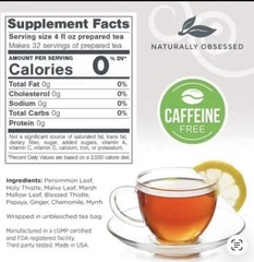 Dr. Millers Detox Tea Four Week Supply 4 Packs- NATURALLY OBSESSED