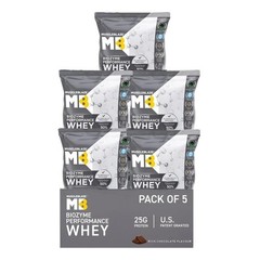 MuscleBlaze Biozyme Performance Whey Protein Powder Chocolate (5x36g) Protein h0