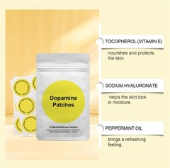 30-120PC Patches Dopamine Patches Mood Support and Positivity Mental Wellness