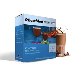 BestMed Chocolate Pudding & Shake Mix – Low Carb, Low Sugar, Low Calorie, Glu…