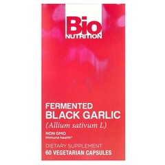 Fermented Black Garlic, 60 Vegetarian Capsules