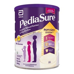 6X Abbott Pedia Sure Complete Nutrition Growth 1-10 Years Plain 800g