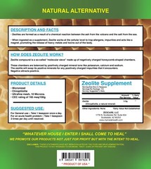 3 Packs x 400g Zeocare Micronized Zeolite, Detox Powder, Free Shipping + 20% Off