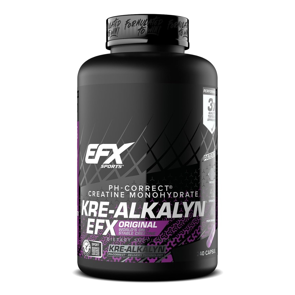 EFX Sports KreAlkalyn EFX | pH Correct Creatine Monohydrate Pill Supplement |…