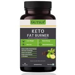 Keto Fat Burner 60 Capsules with L-Carnitine Garcinia Cambogia & Green Coffee O8
