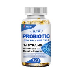 Probiotics Digestive Enzymes Capsules 100 Billion CFU Potency Immune Health US
