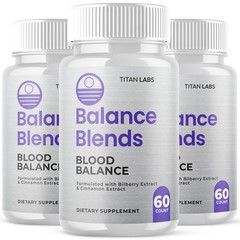 (3 Pack) Balance Blends Advanced Blood Support Supplement BalanceBlends 180 Caps