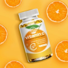 Vitamin C Liposomal 1500MG Capsules – High Absorption Vitamin C Pills Supplement